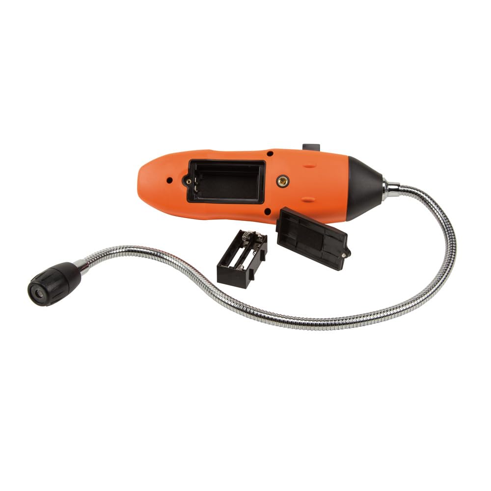 Klein Tools 80142 Gas Leak Detector Kit, Combustible Gas Detector and Digital Manometer HVAC Pressure Tester, Dual-Port, 2-Piece