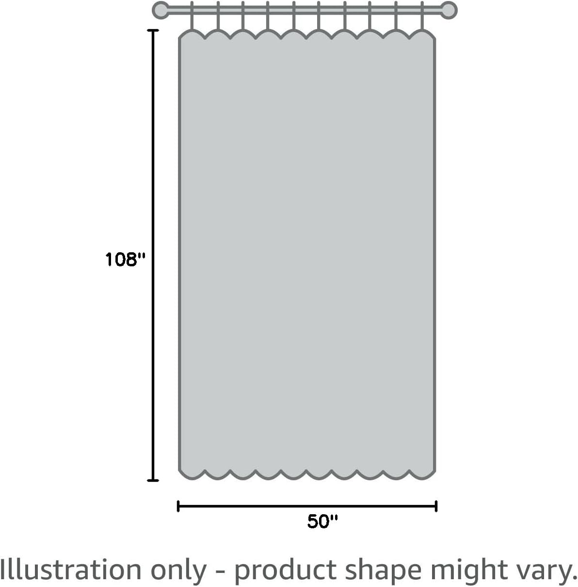 Skiennix 100% Blackout Linen Curtains - Thermal Insulated Drapes for Bedroom | Moss Green, 50" W x 108" L, 2 Panels Set