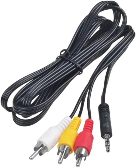 Kircuit HDR-CX700 DCR-HC40/e AV A/V TV Video Cable Cord Lead for Camcorder Handycam