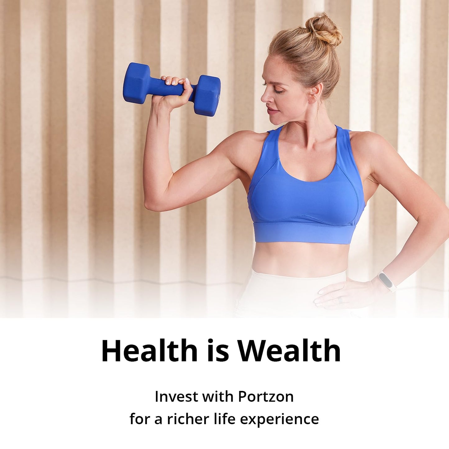 Portzon Weights Dumbbells 10 Colors Options Compatible Fitness Neoprene Dumbbell Weight Pairs with Anti-Roll Square Head Hand Weights, Exercise Free Weights for Home Gym