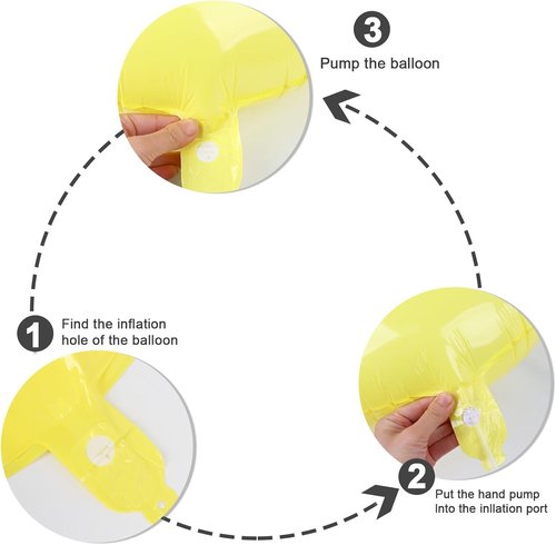 2 Numbers Balloon - 40 Inch Yellow Birthday Decor | Perfect for 2nd, 12th, 21st Parties & Celebrations