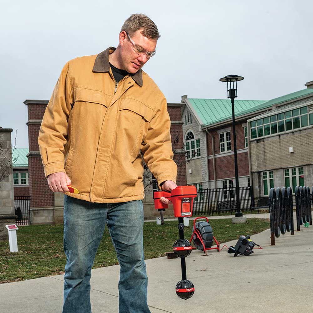 RIDGID 19238 NaviTrack Scout Locator, Underground Pipe Locator and Underground Cable Location Device Small