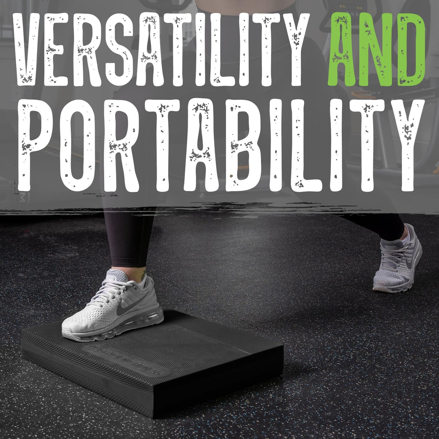 Gradient Fitness Balance Pad Foam Board Stability Cushion Exercise Trainer for Balance, Stretching, Physical Therapy, Mobility, Rehabilitation and Core Strength Training