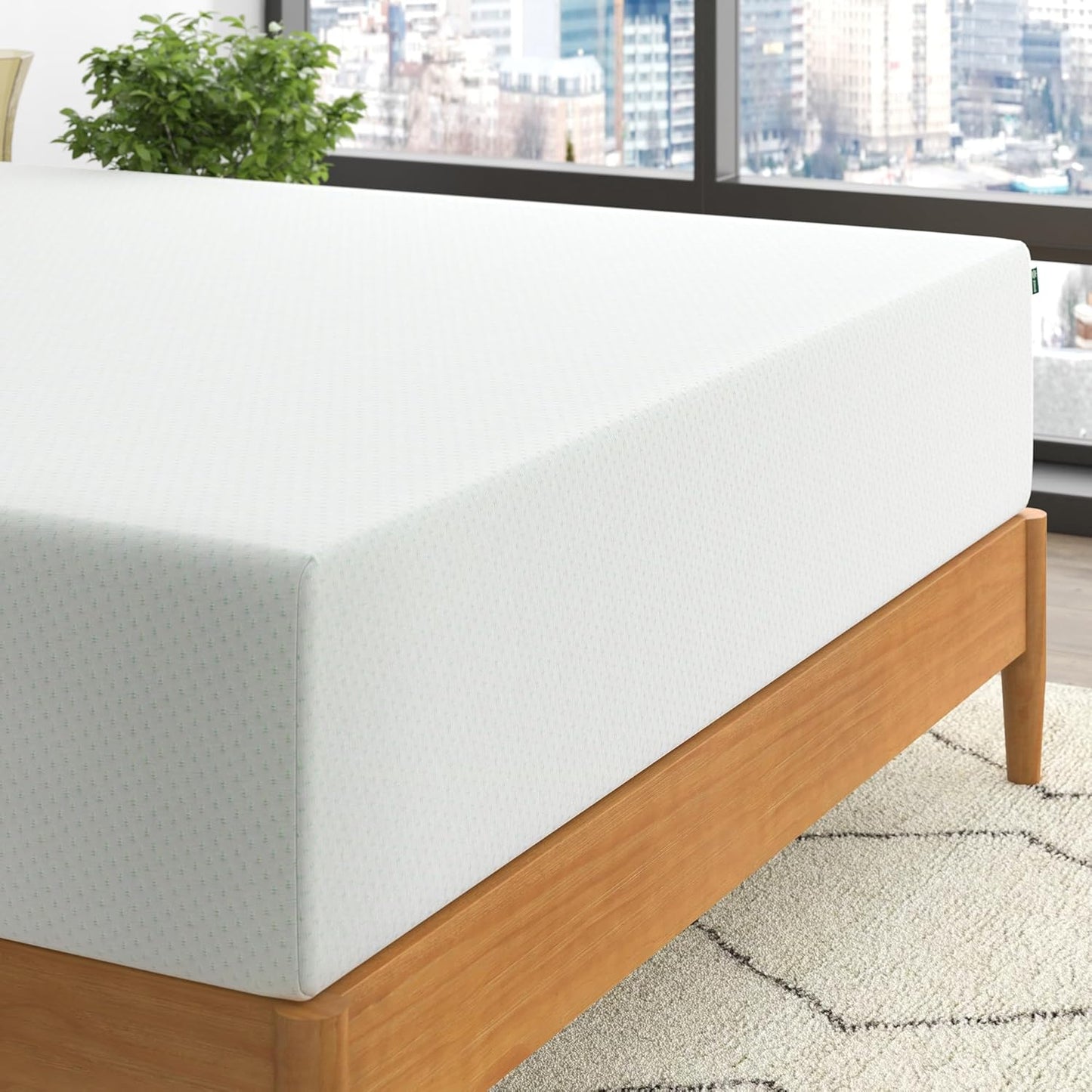 ZINUS Memory Foam Mattress - 12 Inch Green Tea Infused | California King Size Comfort