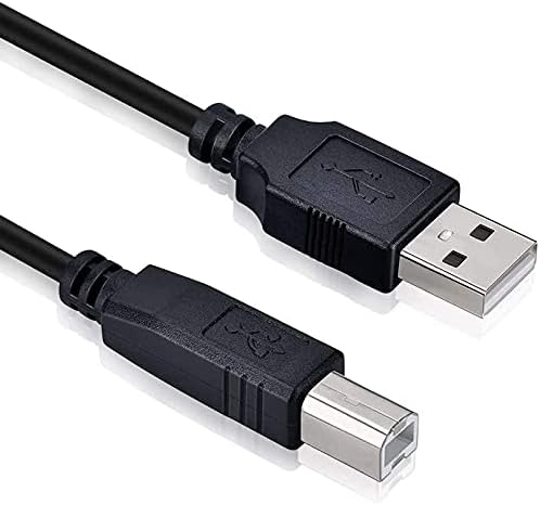 BestCH 6ft 796 C3100 7660 7760 Printer USB Cable Cord Lead Replacement for HP Photosmart Printer