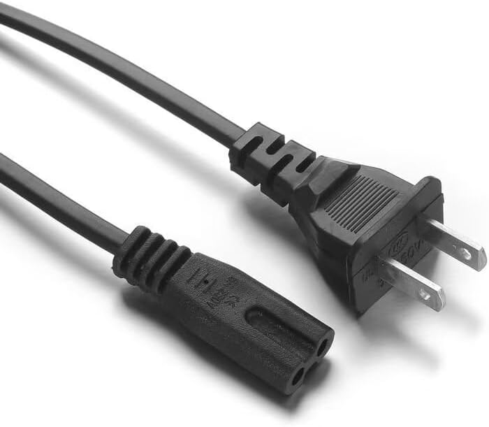 MDCGPower 5ft HT-S100F 2-Prong AC Power Cord Cable Compatible with Sony Sound Bar Speaker
