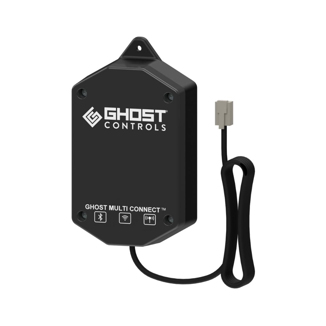 Ghost Controls Pro Dual Solar Automatic Gate Opener Smart Bundle with 30w Solar Panel and MultiConnect