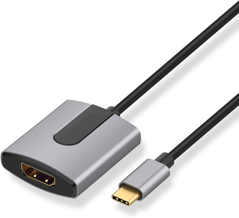Fonus 4K 11" (1st/2nd/3rd/4th USB C to HDMI Adapter Projector Converter TV Video Hub Compatible with iPad Pro Gen)