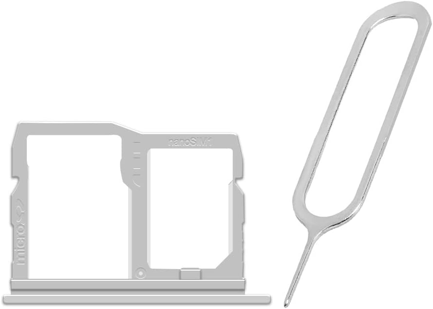 generic 4 LM-K300CM Perfectly Fit Standard Portable SIM and Memory Card Tray Holder w/SIM Card Ejection Pin Compatible