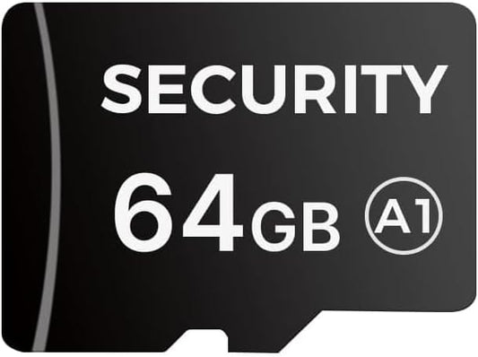 Hiseeu 64GB 90MB/sec, 25MB/sec, Micro SD Card for Cameras, Read Write Memory Card for Security Cameras Indoor Outdoor