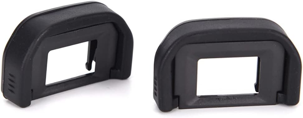 Whoasyst 2pcs 5D 20D 30D 10D D60 66 300 D30 EB Rubber Eyepiece for Viewfinder Goggles