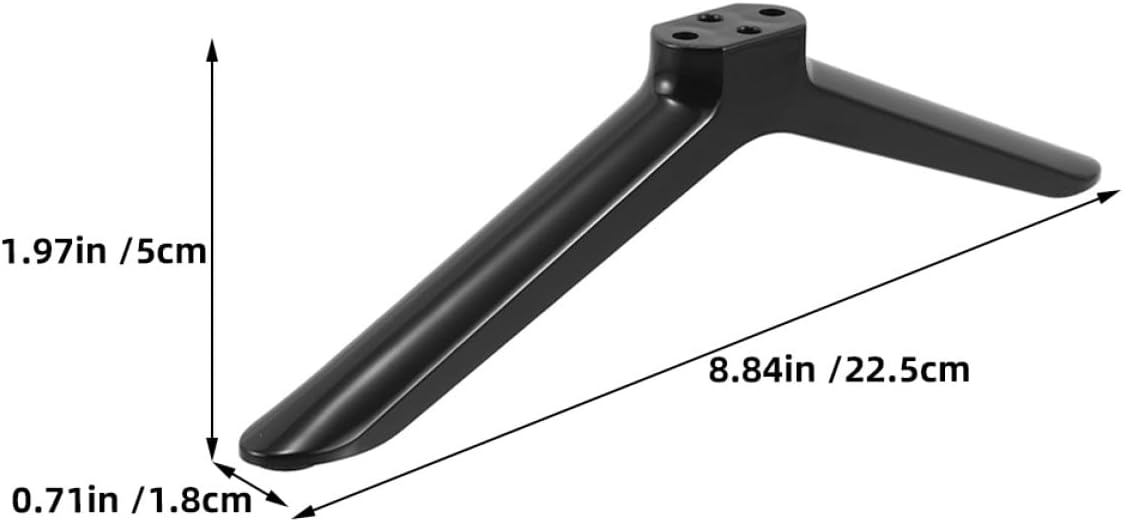 FOMIYES 40-inch Tv Stand Legs Replacement with Screws, Universal Tv Base Bracket Support, Hardware Mount for Living