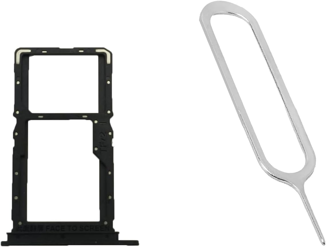 AceSoft 13 Excellent Substitutable Extra Dual SIM Card Tray Holder + SIM Card Ejection Pin Compatible with Xiaomi Redmi