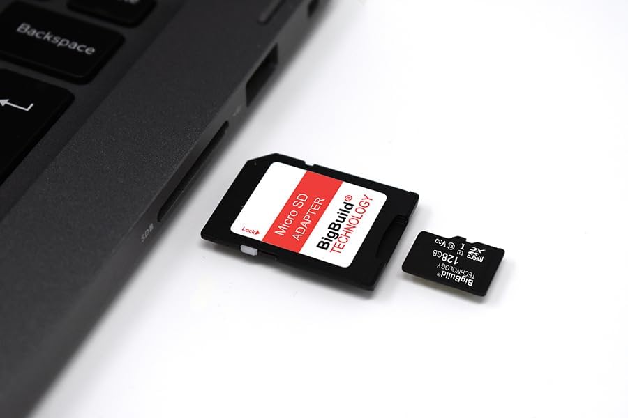 BigBuild Technology 128GB U3 M21, M23, NW-A306 Micro SDXC Memory Card for FiiO Sony Music Player
