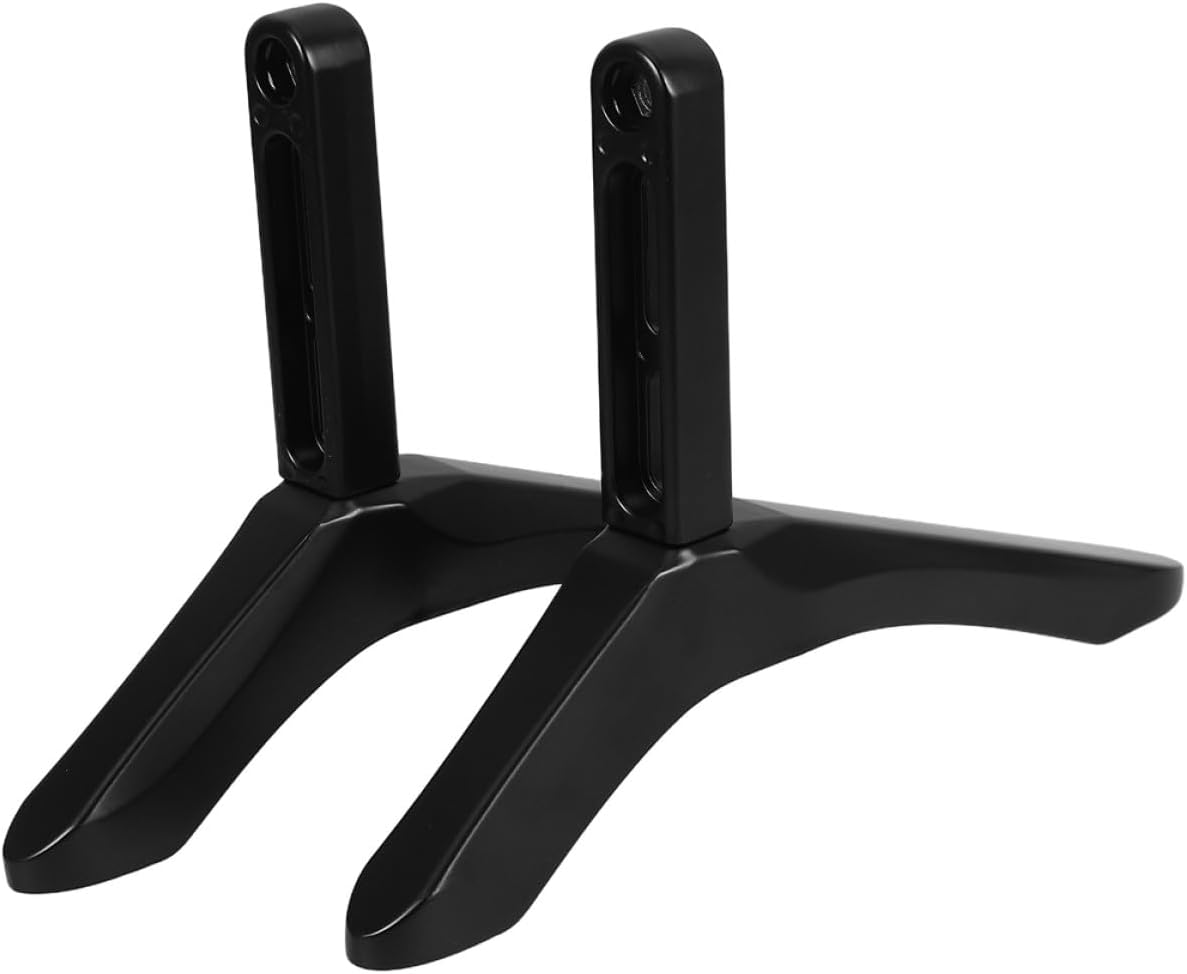 SHOWERORO Universal Aluminum Alloy TV Stand Base for Small Flat Screen Tvs No-Drill Heavy Duty Desktop Mount for Living