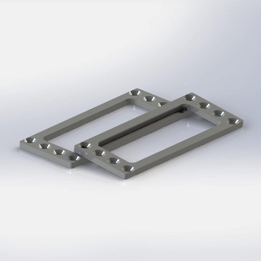 MerainMe 2.5 inch 4-Bay PC SSD HDD Cages Bracket Solid State Drive Frame Multi Layer Box Stacking External HD Cabinet
