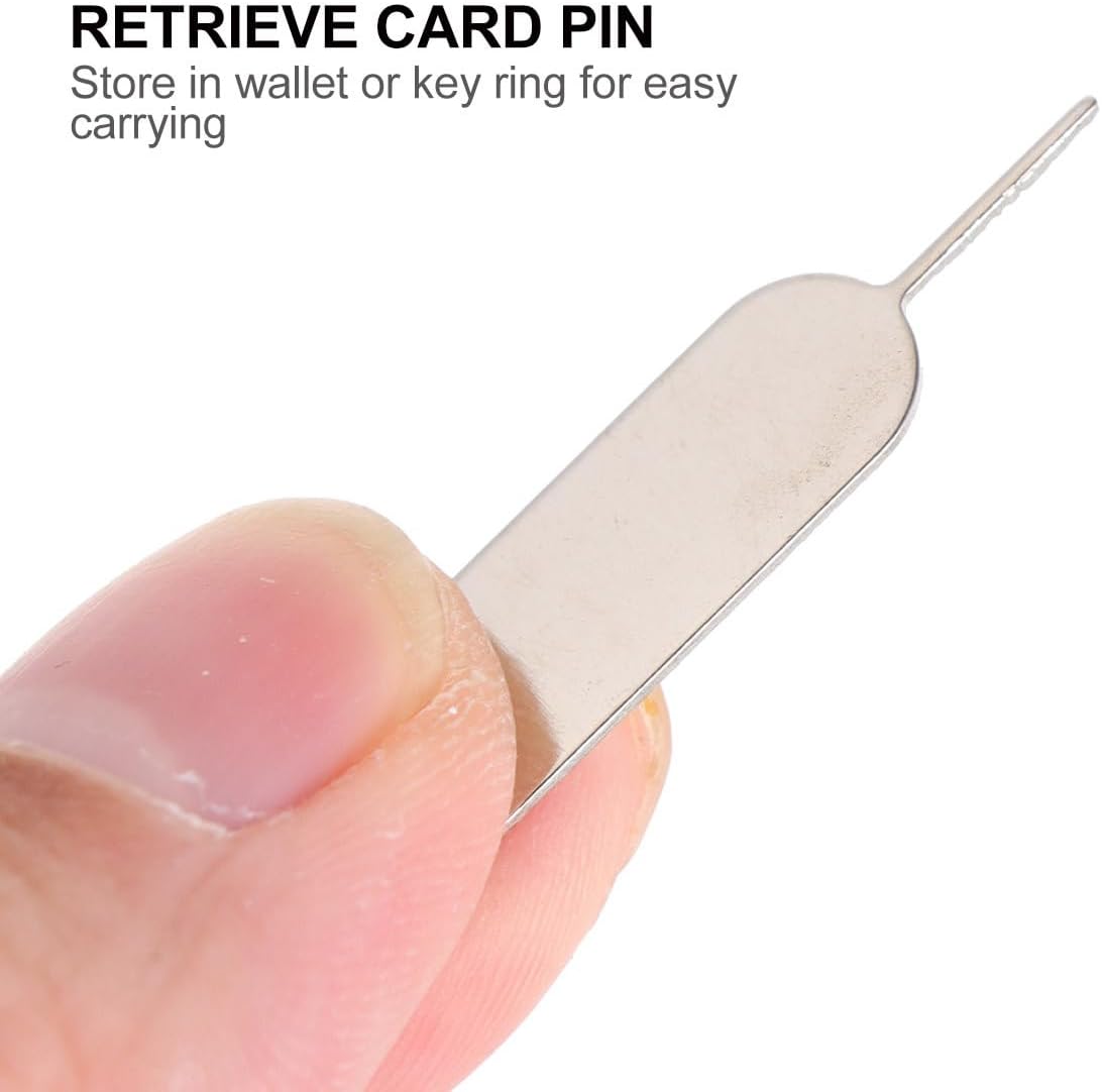 100pcs Set Toddmomy Universal Sim Card Removal Needle Pin Eject Tool for Smartphones Mobile Phones Sturdy Hard Steel