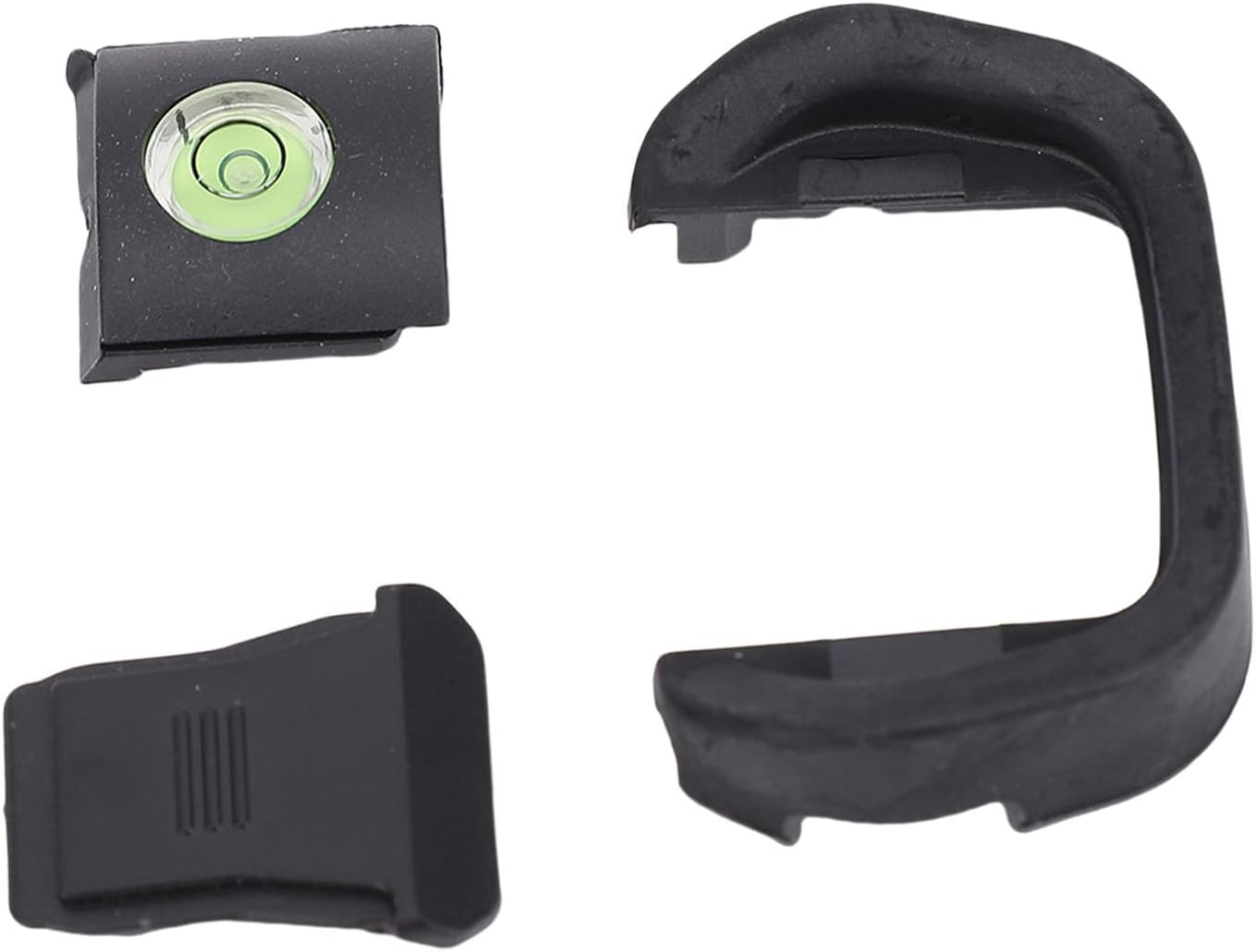 R5 R6 Bewinner Camera Eyecup Viewfinder, Hot Shoe Cover & Bubble Level Kit for - Silicone Eye Cup, Dust Cap, Spirit