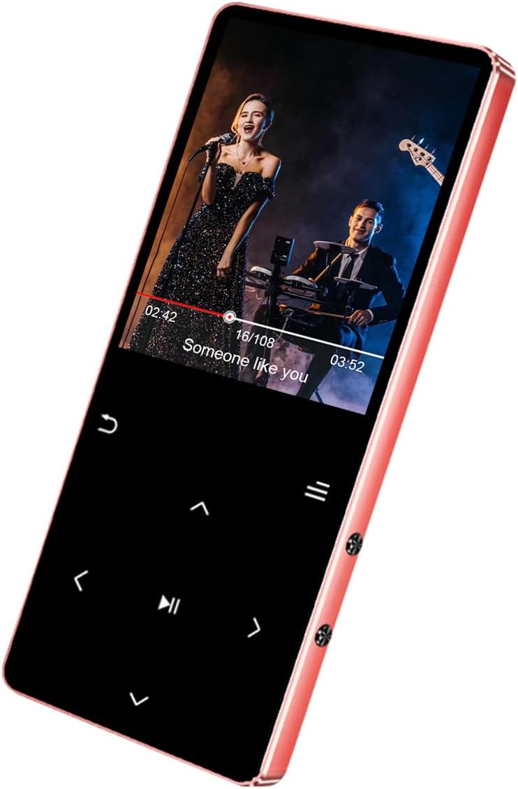 CONODO Mp3 128GB Mp3 32GB Player Bluetooth with Speaker,HiFi Sound Music Player with Bluetooth,FM Radio, Recorder