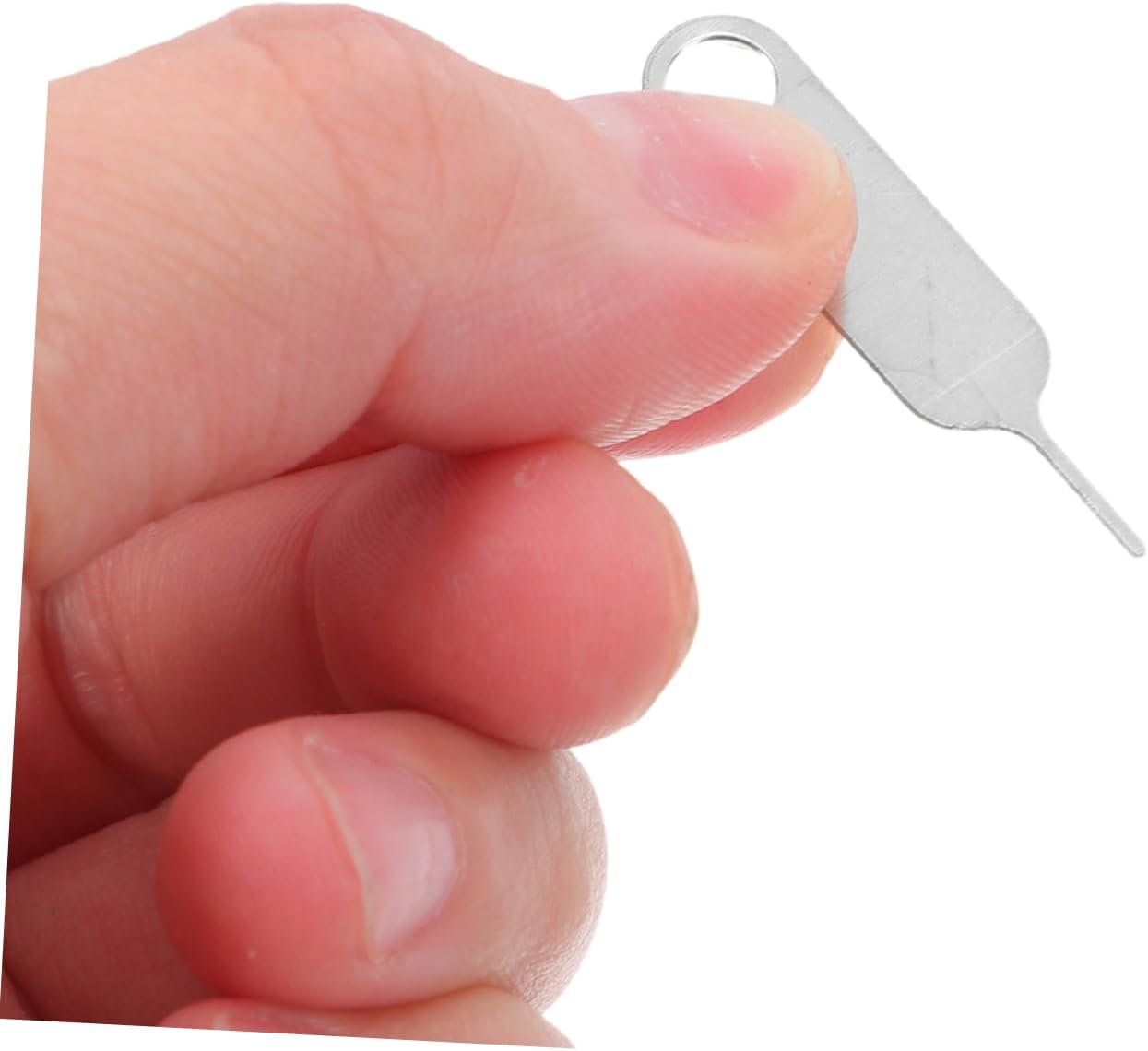 500pcs Gadpiparty Mobile Phone Sim Card Ejector Tool Durable Stainless Steel Pin for Removal Compact Design