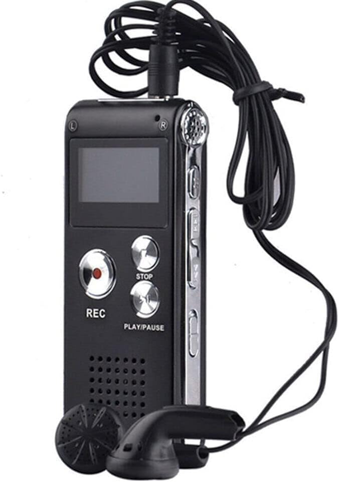 TEAMWILL 1PC 16GB Paranormal Ghost Hunting Equipment Digital EVP Voice Activated Recorder USB
