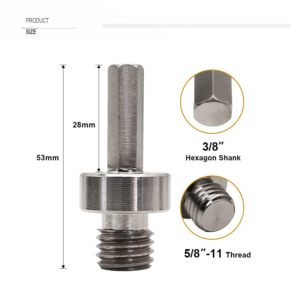 SHDIATOOL Diamond Drill Core Bits Set for Porcelain Hole Saw Cutter for Tile Marble Ceramic Granite