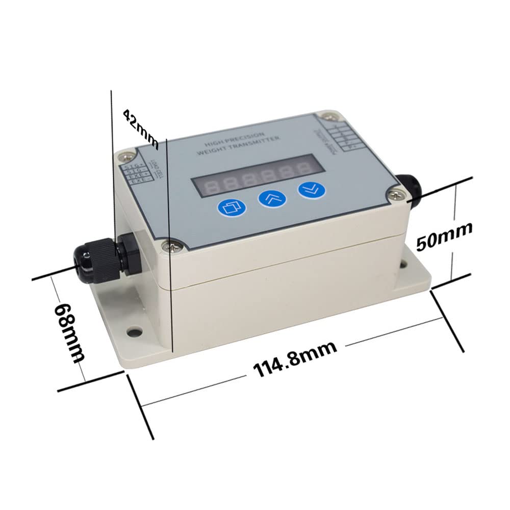 ATO Load Cell Amplifier with Digital Readout, Load Cell Display Controller Indicator Load Cell Amplifier with Read Out, 4-20mA Output