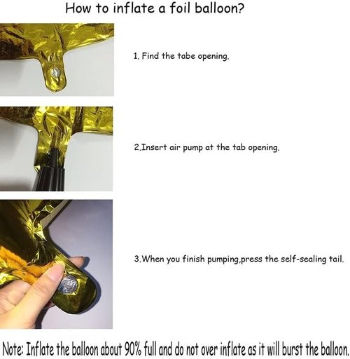 GOER Rose Gold Foil Number Balloons - Huge 1st Birthday Party Decorations | 3 Pack (42", 32", 16")