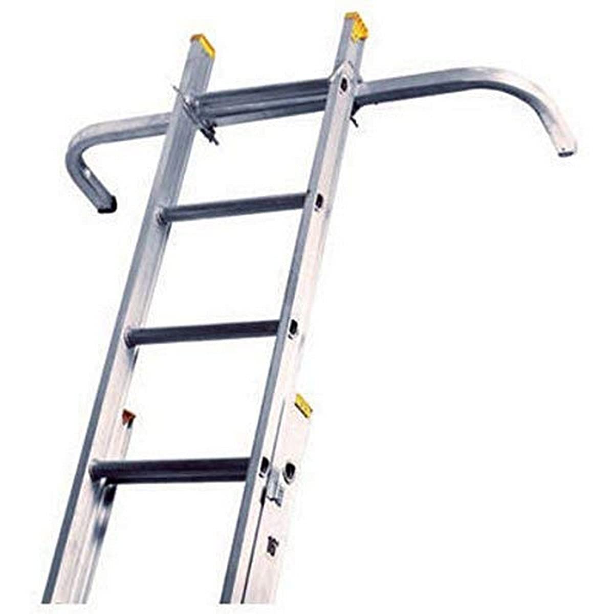 Louisville Ladder 24-Feet Extension Ladder, 300-Pound Duty Rating, AE2224 & LP-2200-00 Stabilizer, Silver