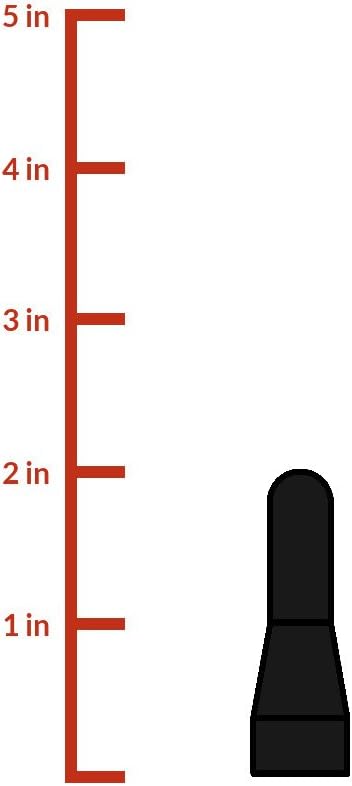 CravenSpeed 2017-2024 2 inches Stubby Jr Antenna Compatible with GMC Acadia | | Short Antenna Replacement | Made in The