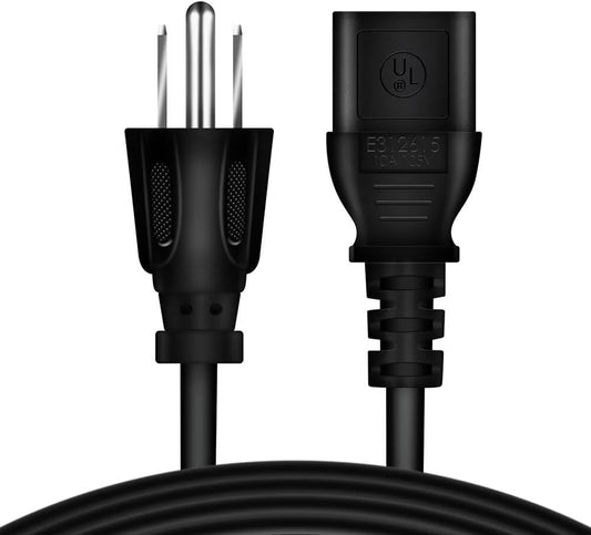 MDCGPower 5ft/1.5m BX286 BG630 UL Listed AC Power Cord Cable Plug Compatible with XGA Resolution DLP LED Projector