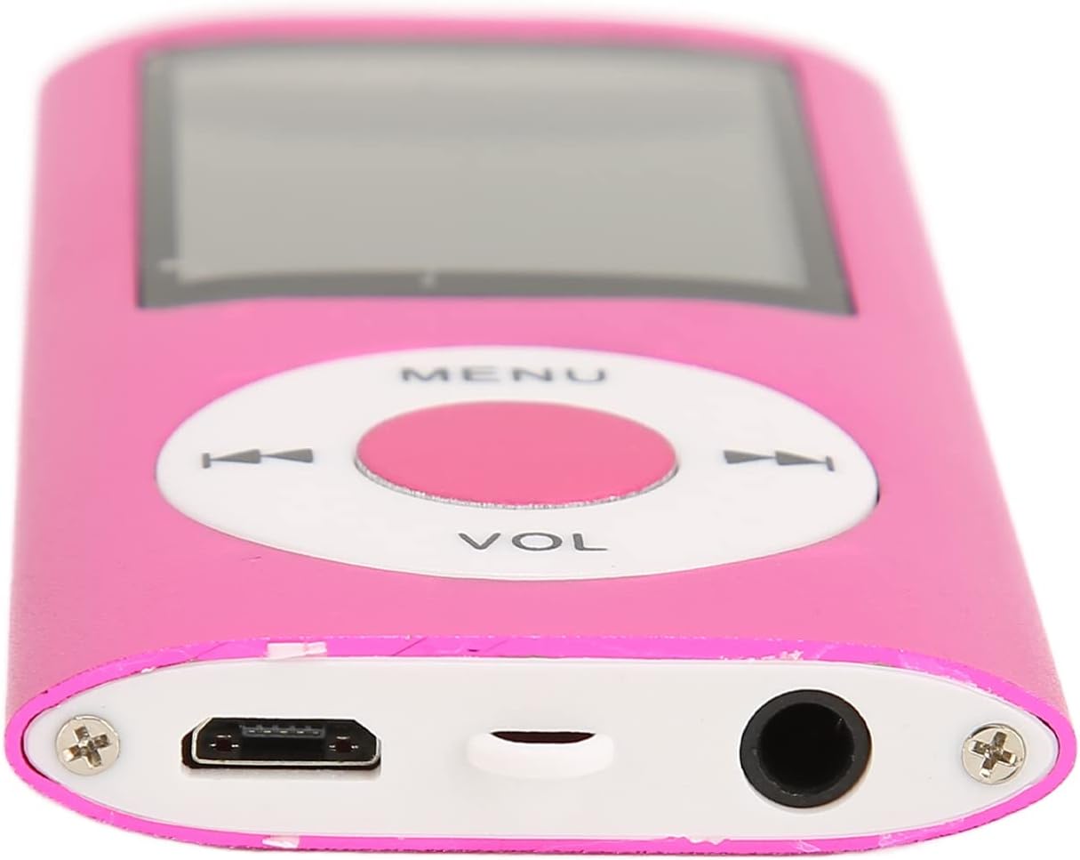 Diyeeni MP3 1.8in MP4 8H 64GB Player, Music Player with LCD Screen, Bluetooth Player, Built in Video Play/FM