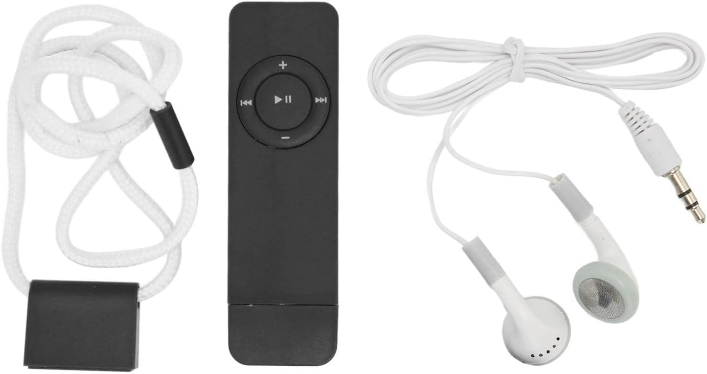 Denash MP3 64GB Compact and Portable Lossless Sound Player, Long Battery Life and Memory Card Support, for Students