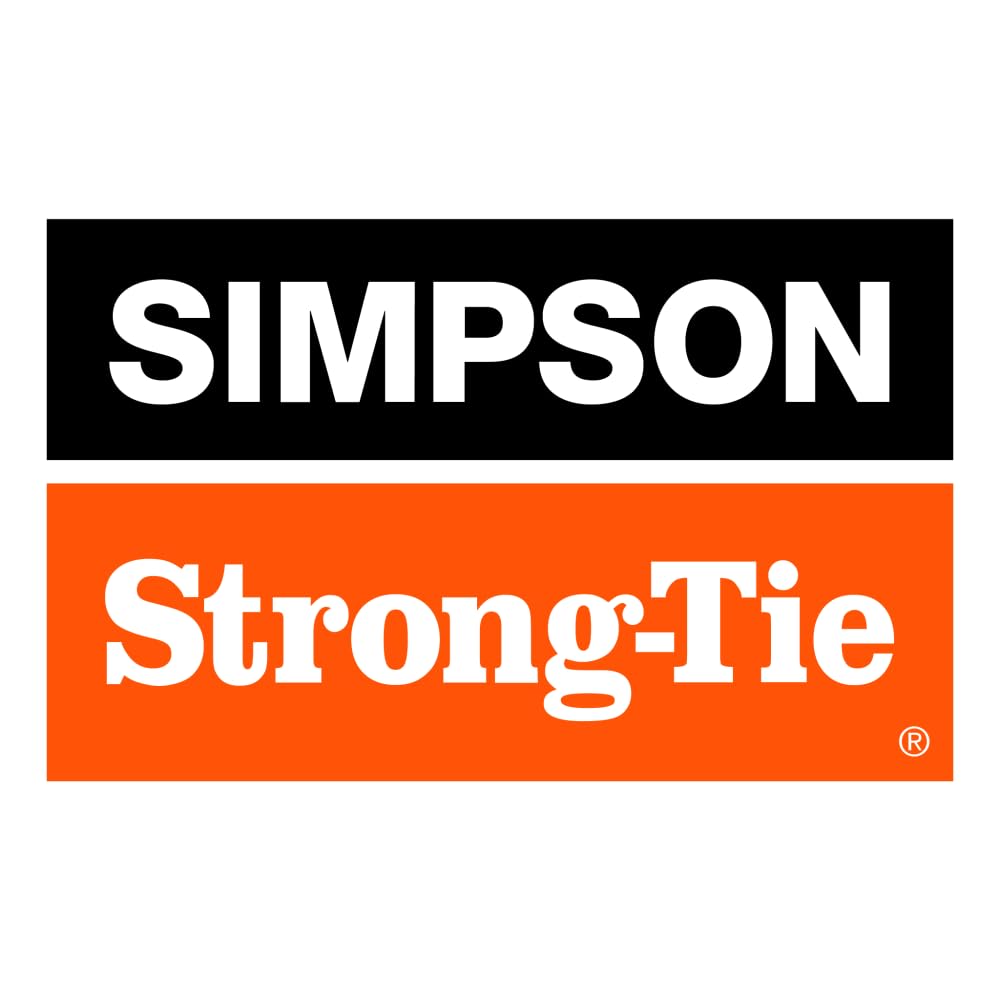 Simpson Strong-Tie LU26 Light Face-Mount Joist Hanger - Wood Construction Connectors, 20 Gauge Galvanized Steel Brackets, Hurricane Rafter Ties, 2x6, 100 Per Pack