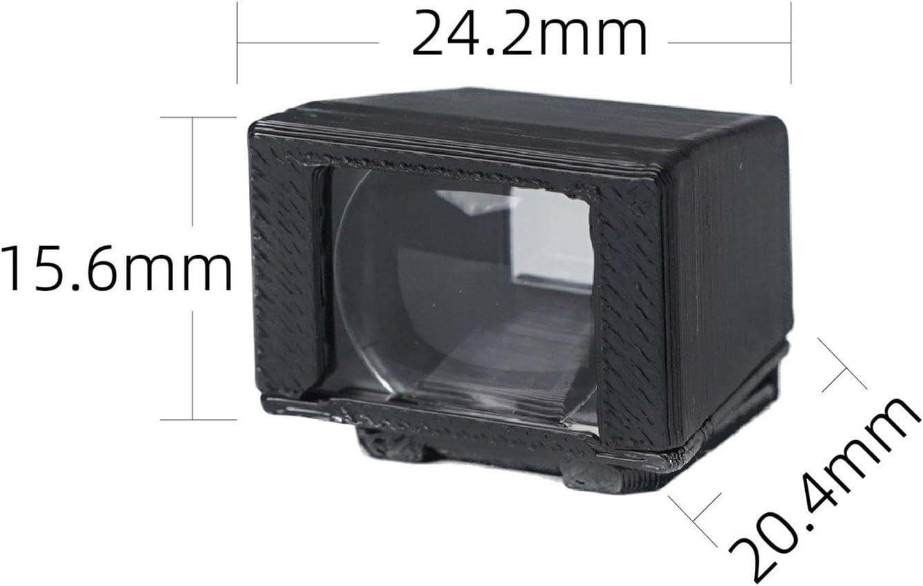 BaotyJie 3 2, 28mm Camera External Optical Viewfinder Direct Replaces Practical Durability Spare Parts Easy to Install