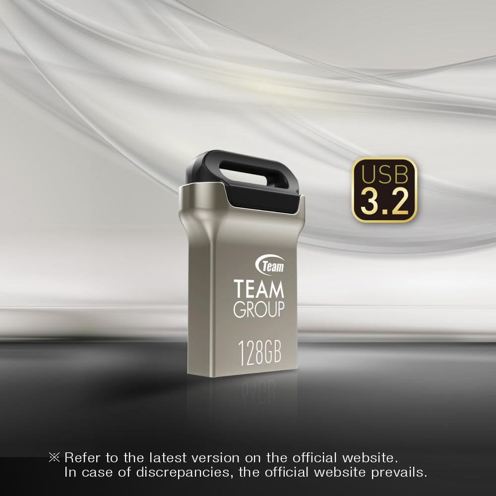 TEAMGROUP C162 32GB 5 Pack 3.2 1 3.1/3.0 100MB/s TC162332GB21 USB Gen USB Mini Fits Metal Read Flash Thumb Drive