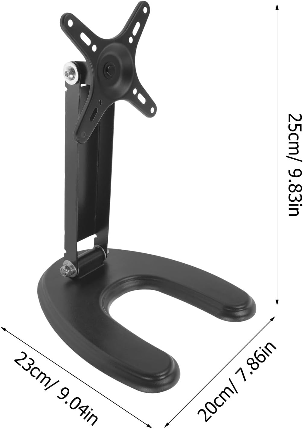Garneck 14-27 Inch Universal Tv Pedestal Stand for Flat Screen Tvs for Home Living Room Use