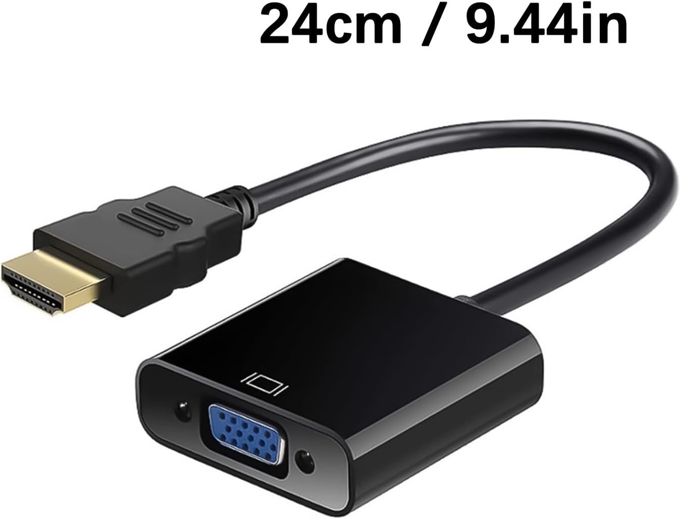 TENYELE 1080P HDTV To VGA Adapter Converters Output Computer Connector Dongle For Laptop PC Monitor Projector