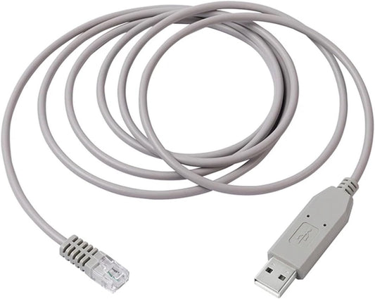 Skcvmn PL2303 RS232 RJ12 6P6C Updating(1m) Sky-Watcher Synscan Hand Control PC Link Cable USB to for PC Connection
