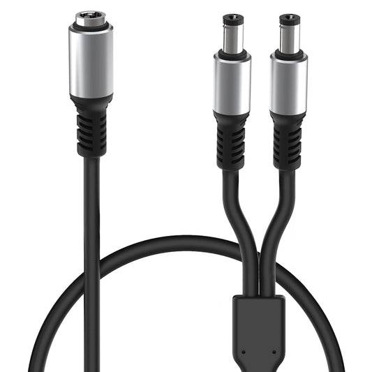 sovunis 1 2 5.5mm 2.1mm 50cm DC Y Splitter Cable Female to Male, x DC Power Extension Adapter Cable for CCTV