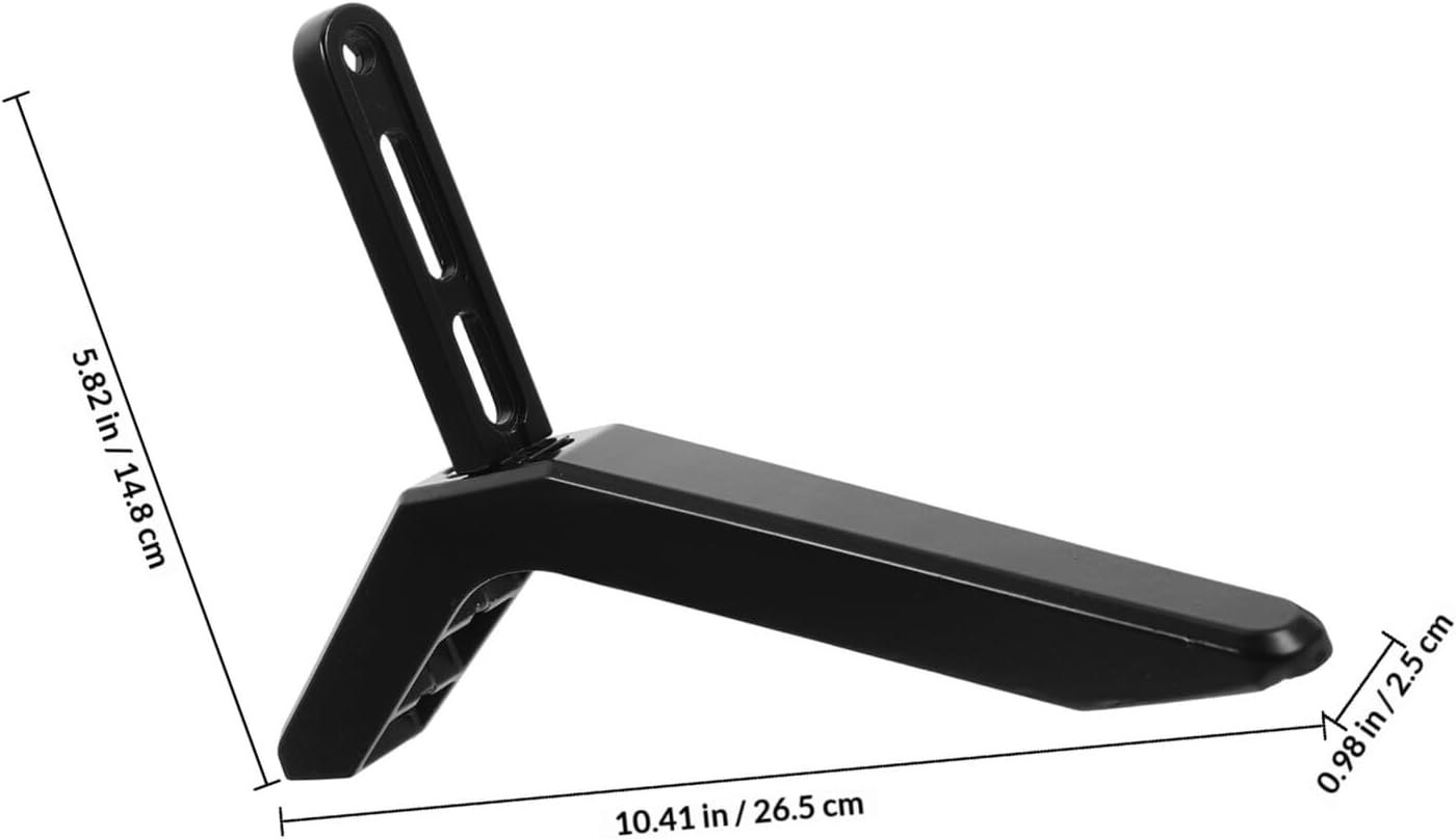 DECHOUS Universal Tv Desk Stand Mount Bracket for Small to Medium Flat Screen Tvs with Tempered Base Compatible