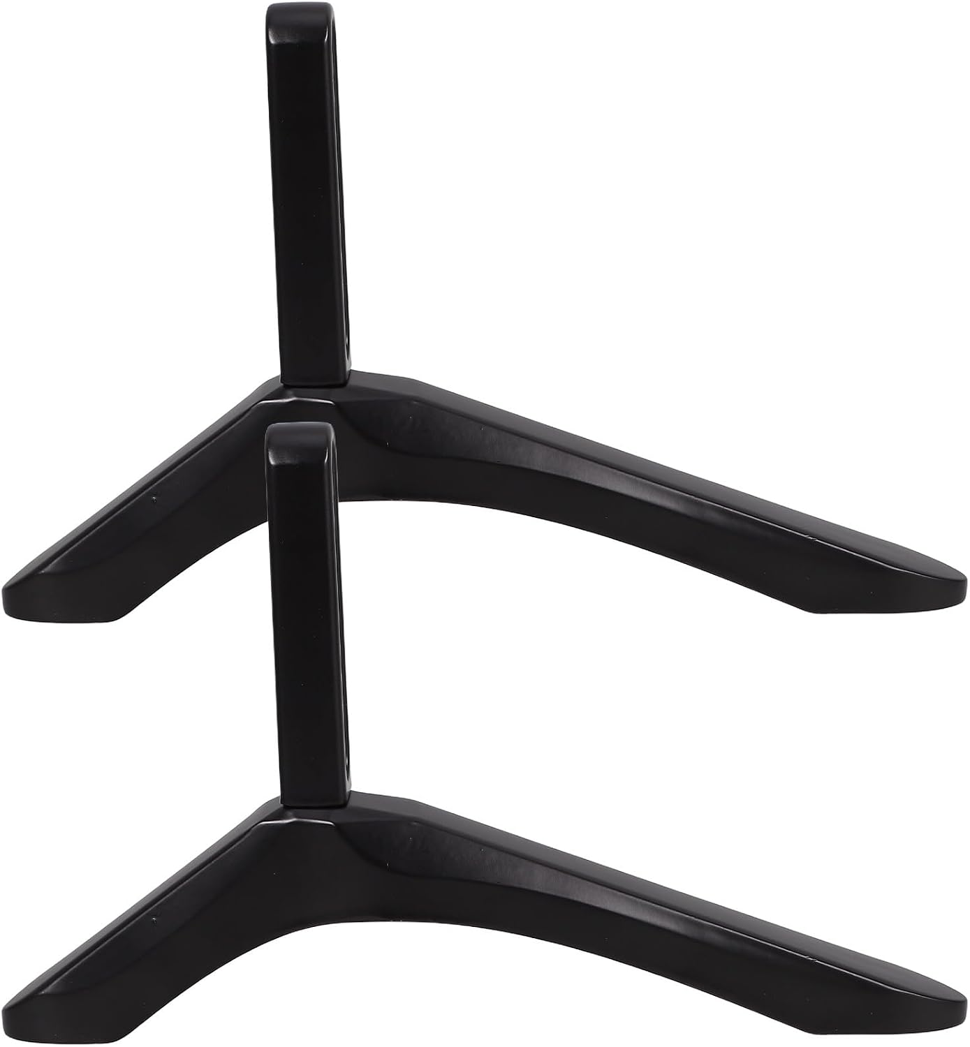 GALPADA Universal TV Stand Base with Screws, Iron Tabletop Support Bracket for Replacement TV Stand Legs, Compatible