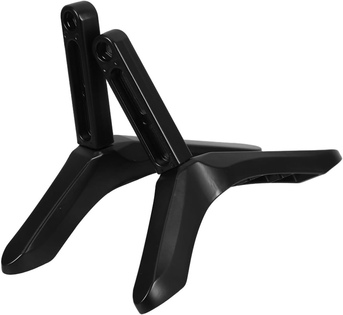 VOSAREA Universal No-Drill TV Stand Base for Flat Screen TVs Adjustable Height Metal Furniture Legs Easy Installation