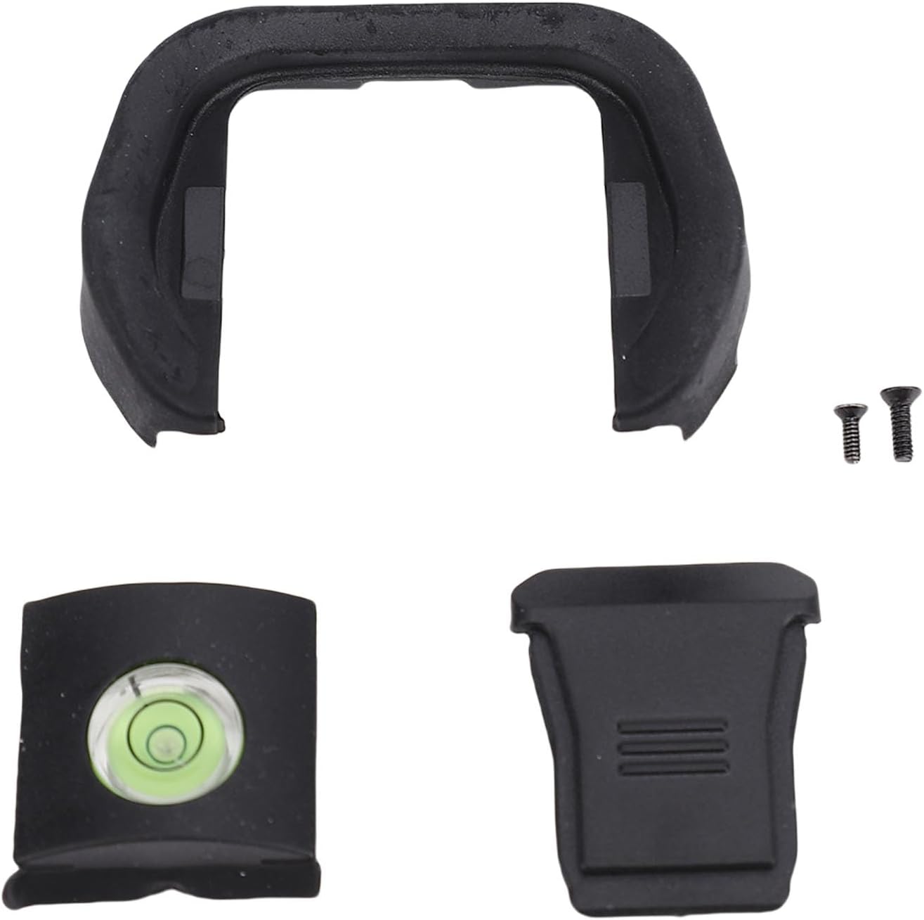 R5 R6 Eyepiece Cover & Hot Shoe Cover Kit for Camera, Camera Eyecup Hot Shoe Covers Level Kit, Viewfinder Protector