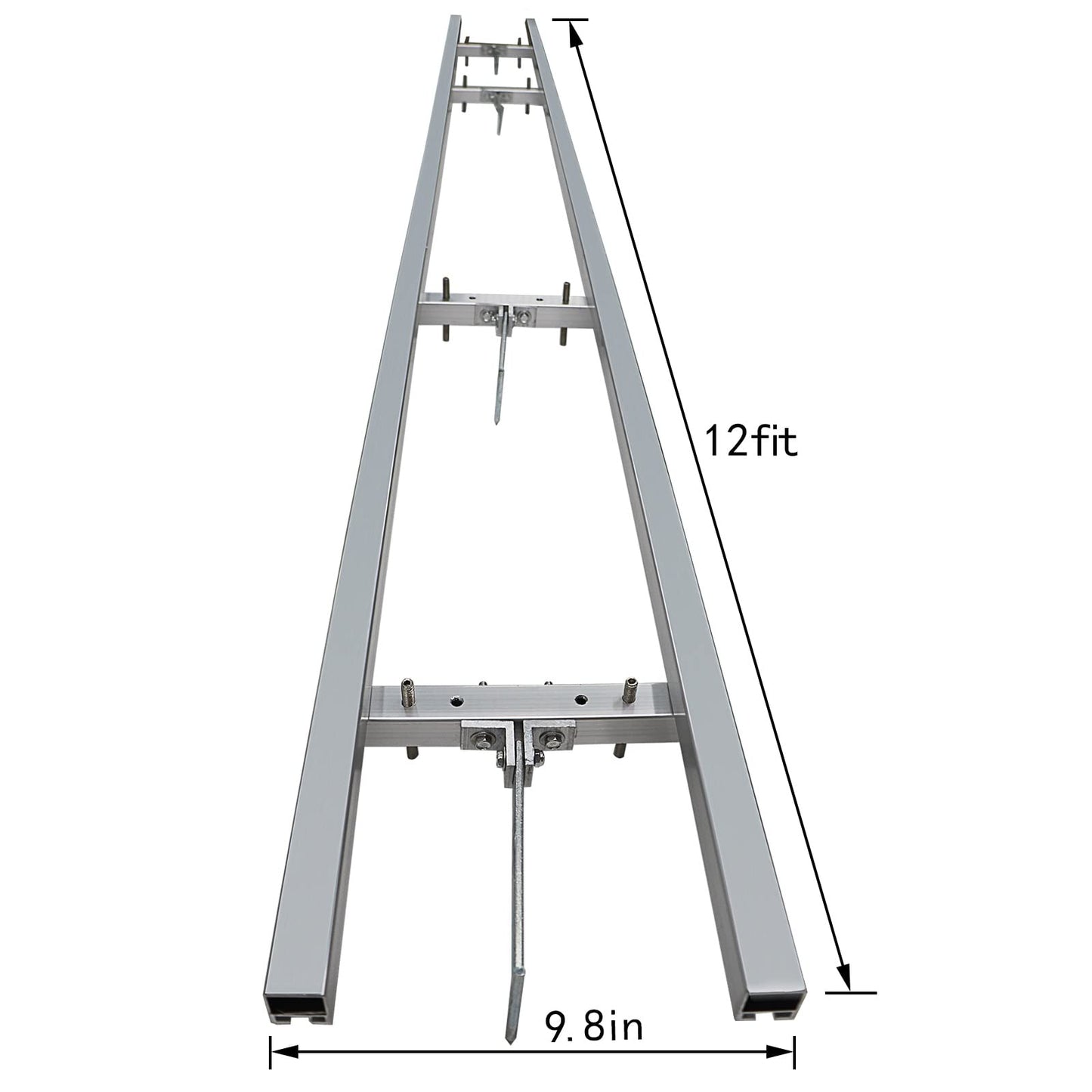 XSLOER Portable Chainsaw Mill 12FT Rail Mill Guide System