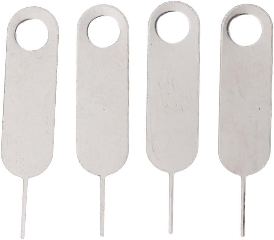 100pcs Set DOITOOL Universal Sim Pin Eject Tool Hard Steel Mobile Phone Sim Tray Remover for Smartphones and Tablets