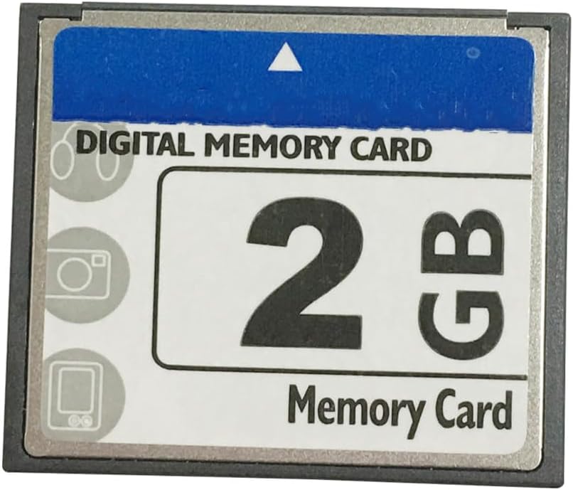 LILIWELL 2GB 2gb New CF Memory Card Type I Digital Camera Memory Card