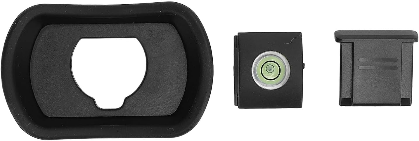 WIHFHGZ Set, 3 GFX100II XH2S T5 Camera Viewfinder Eye Cup Pcs with Hot Shoe Cover and Bubble Level for X