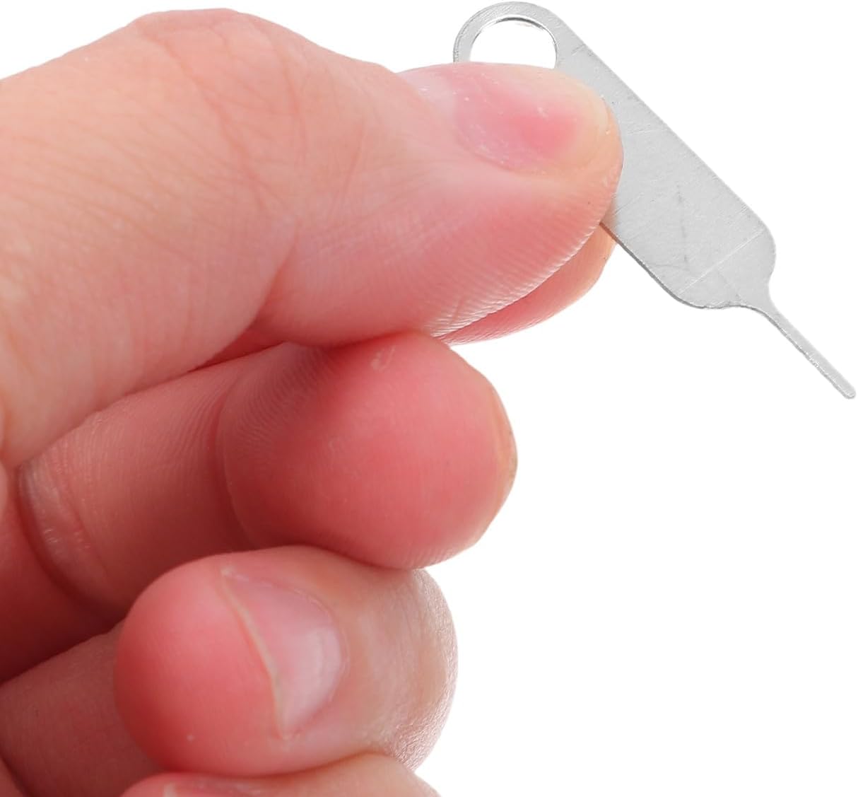 500pcs Set Zerodeko Stainless Steel Sim Card Ejector Pin Tool for Mobile Phones Universal Sim Removal Tool Anti-Lost