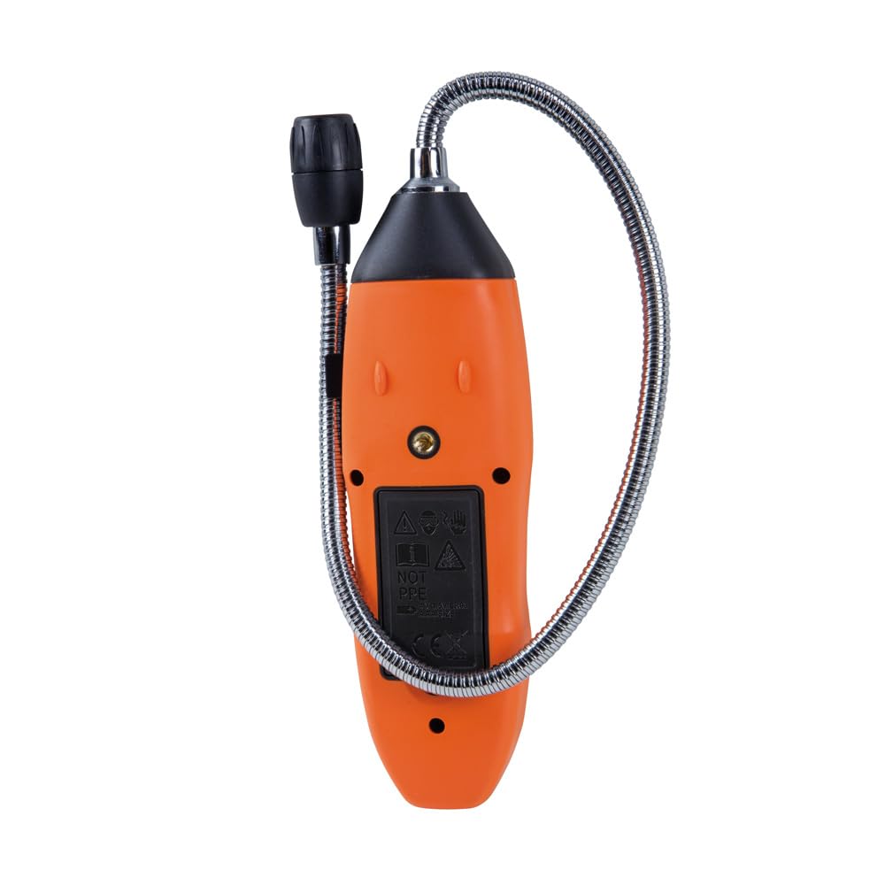 Klein Tools 80142 Gas Leak Detector Kit, Combustible Gas Detector and Digital Manometer HVAC Pressure Tester, Dual-Port, 2-Piece